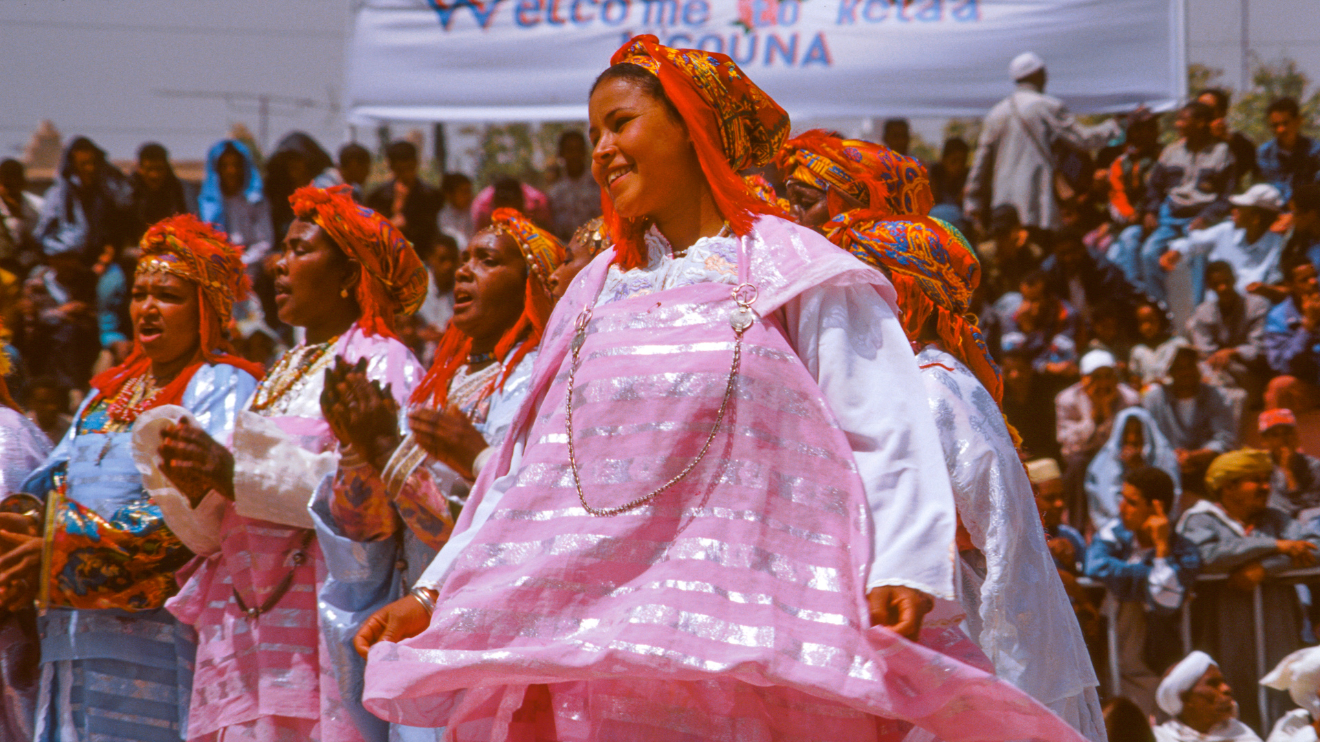 Marokko - Rosenfest in El Kelaa